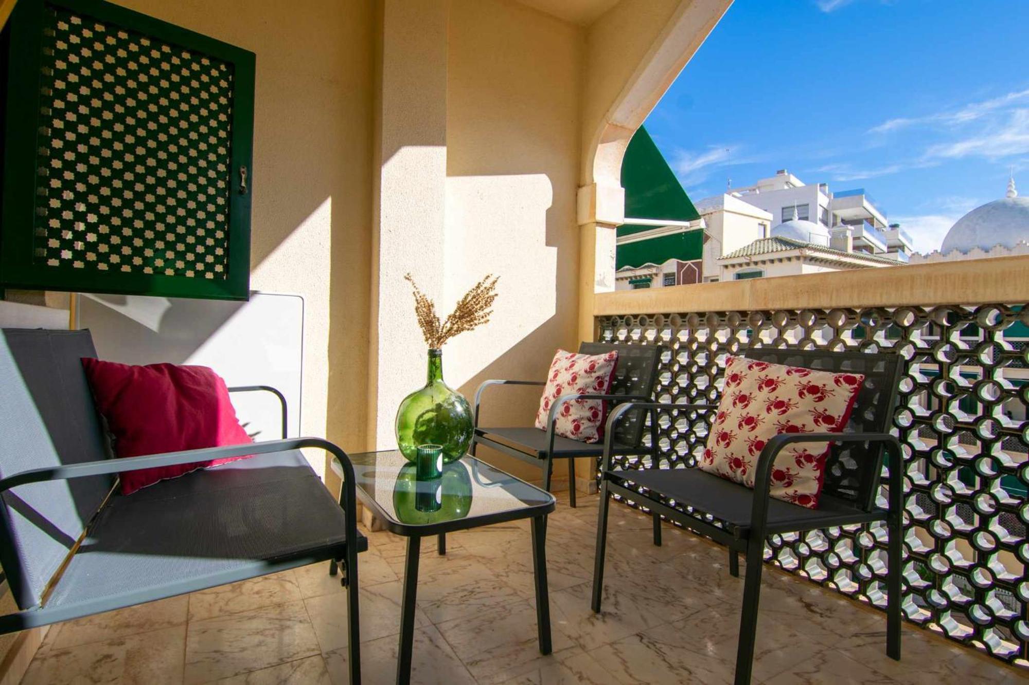 Rentafive Varadero Con Piscina Playa Y Terraza Santa Pola Eksteriør bilde